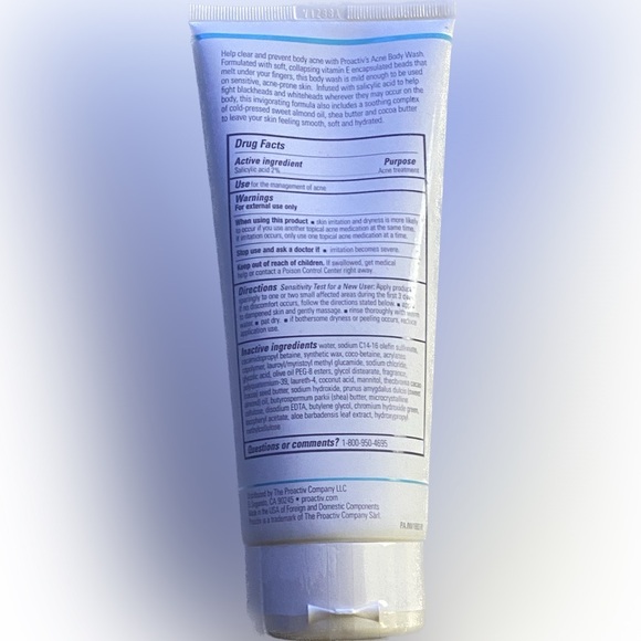 proactiv ACNE BODY WASH lot of 2
9 FL OZ (267 mL) salicylic acid acne medication - Picture 2 of 3